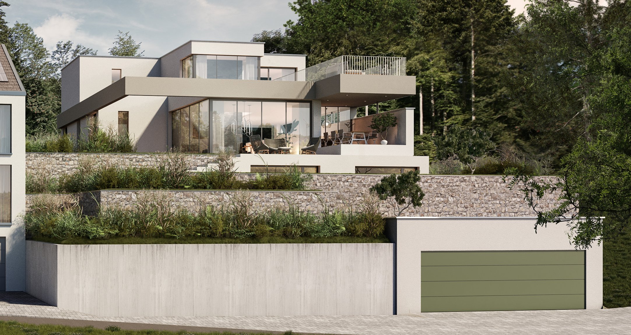 Einfamilienhaus                     #LIVING ALIGN Inspiration 1         MartyDesignHaus