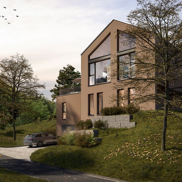 Einfamilienhaus                     #TREETOP Nahaufnahme         MartyDesignHaus